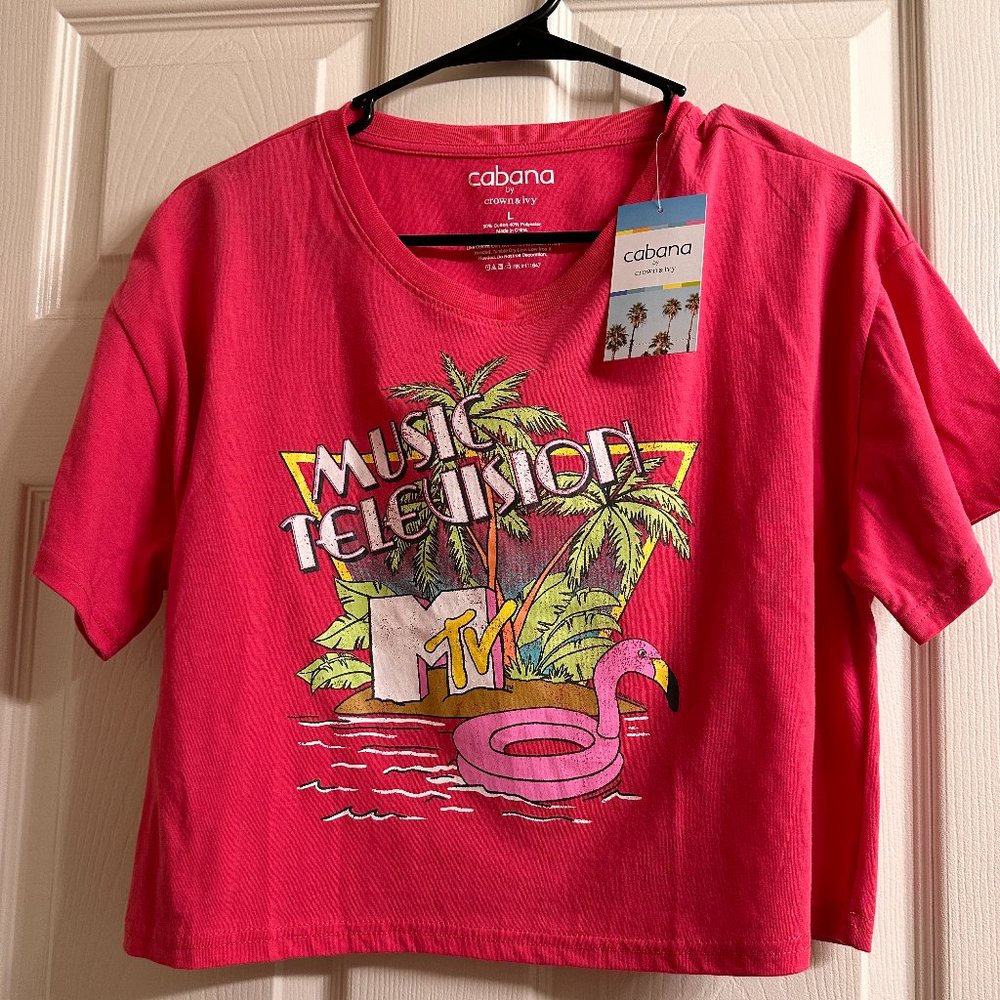 Women's MTV Crop Top